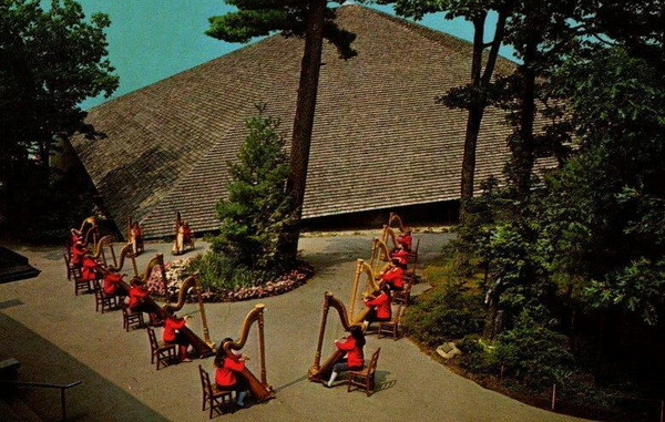 Interlochen Center for the Arts - Old Postcard View (newer photo)